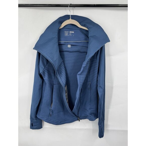 5.11 Tactical Crystal Hybrid Jacket Womens Large Thumbholes Pockets Full Zip - Picture 4 of 13